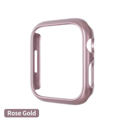 1 件/套半封闭硬壳保护套，适合 38 毫米/40 毫米/41 毫米/42 毫米/44 毫米/45 毫米/46 毫米/49 毫米，时尚防震设计，紧密贴合身体