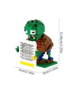 微粒积木玩具创意展示架礼品套装用于战斗室装饰 - 彩色 - 查看 7