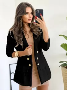 Women Blazers - màu đen - Xem 2