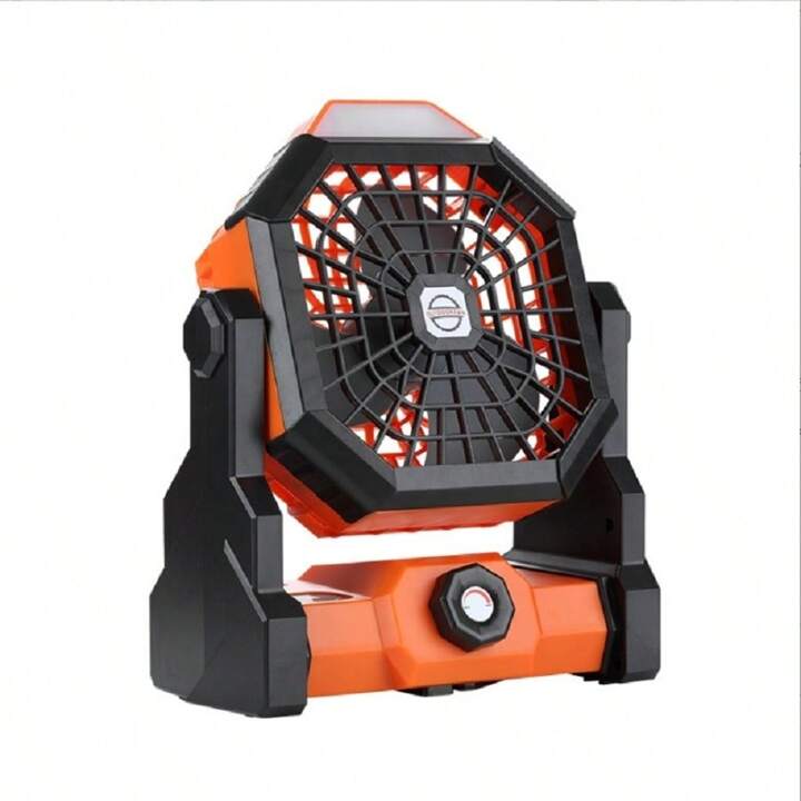 Compact USB Rechargeable Fan – Powerful Adjustable Airflow – Long 