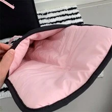 Túi đựng máy tính xách tay và máy tính bảng INS Ballet Style Pink Bow Clip 11 inch Túi bảo vệ iPad 13 inch Túi đựng máy tính xách tay cho lớp học Túi đựng đồ cho giáo viên Túi đựng đồ cho lớp học - màu đen - Xem 10