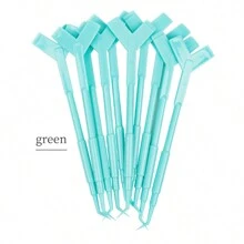 10pcs/Bag 3 In 1 Eyelash Perming Sticks Eyelash Lifting Kit Accessories Y Eyelashes Brush Clean Comb Eye Lash Extension Perm Tools Make Up Tool