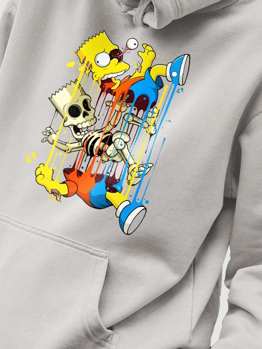 Men Hoodies - Xám - Xem 1