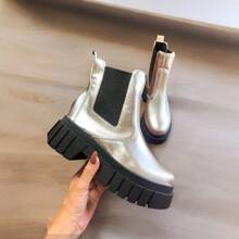Women Ankle Boots & Booties - Bạc - Xem 3