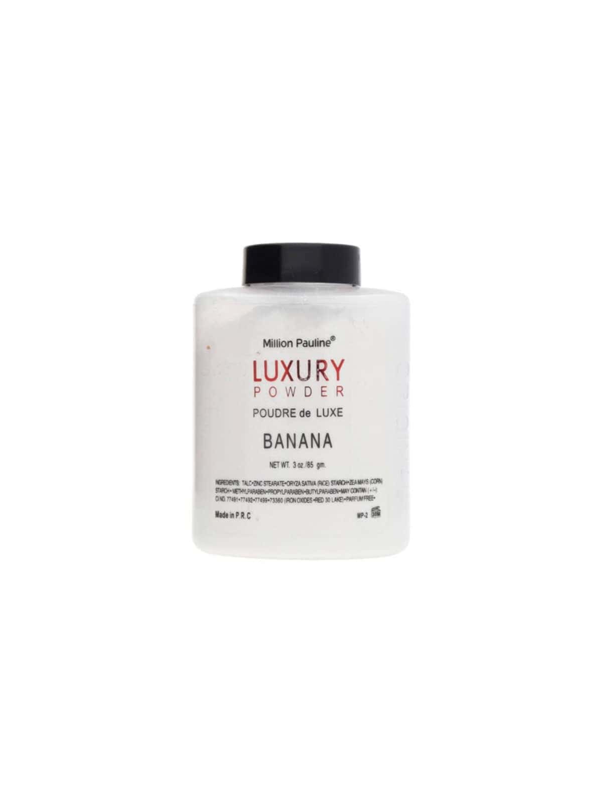 Maquillaje Polvo Banana Polvo Suelto Traslúcido Blanco - Blanco - Ver 1