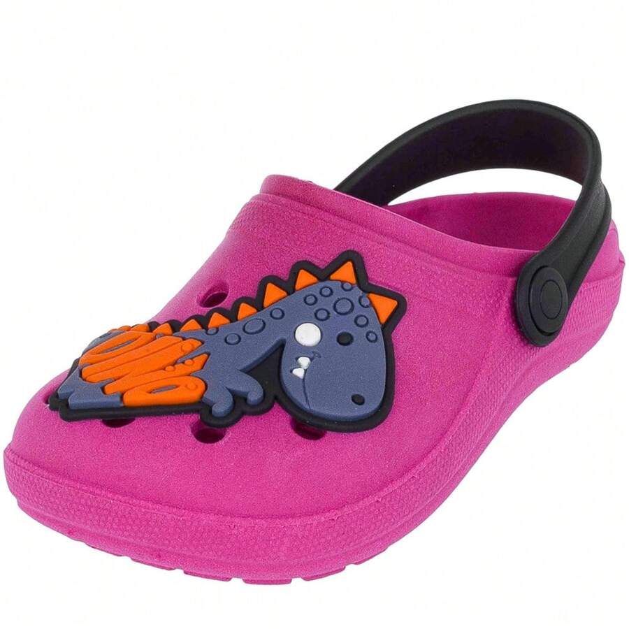 Kids Fashion Slippers - Màu Hồng Tươi - Xem 1
