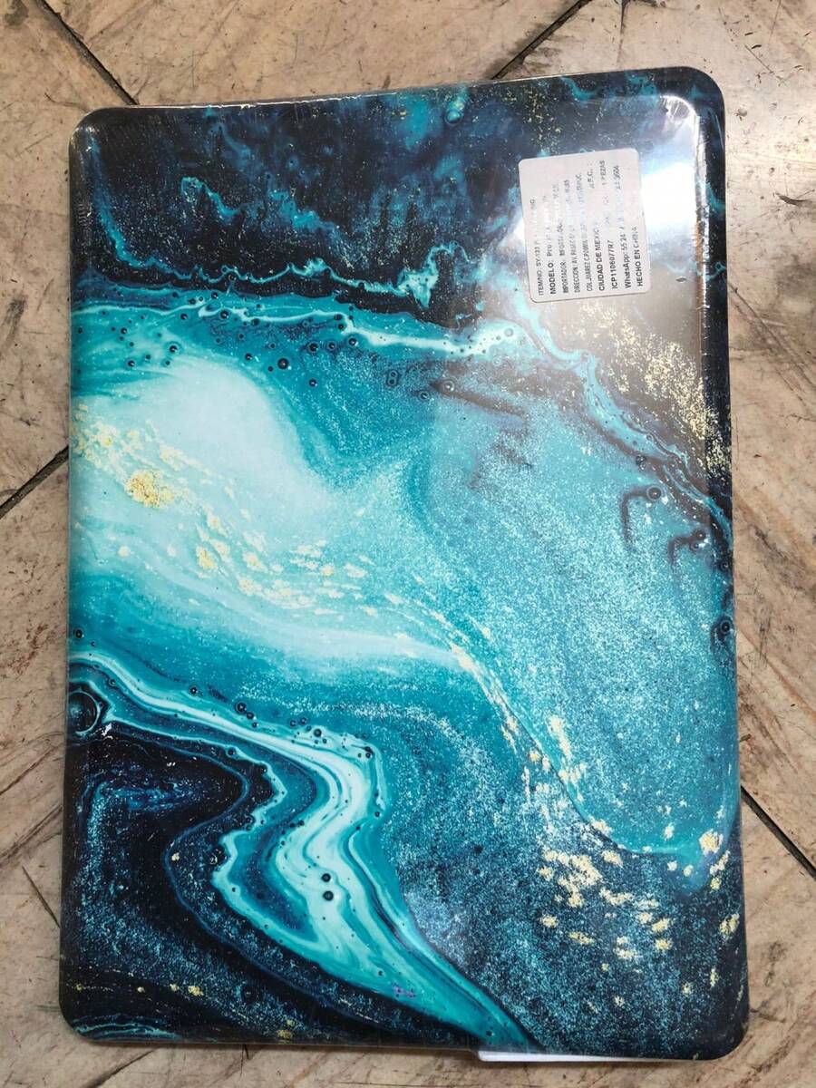 Funda Dura Compatible con MacBook Pro 13 Pulgadas con CD-ROM (A1278, Versión 2012-2008), Plástico Carcasa Rígida - mar - Ver 1