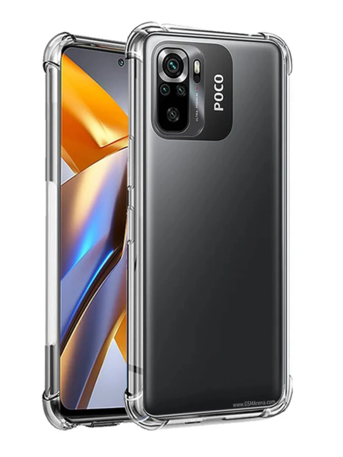 Protector Funda Transparente Acrigel Esquinas Reforzadas para XiaomiPoco M5s - transparente - Ver 1