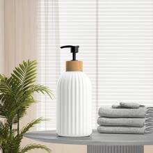 GAONLY 2pcs Refillable Soap Dispenser With White Liquid Pump- Convenient Manual And Dishwashing Soap Bottle, Suitable For Bathroom Accessories, Bathroom Storage, Home Decoration, Household Furniture Home Bathroom Decor Fall Decor Back To School