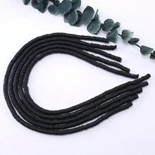 5股/組時尚軟黏土DIY珠子適合女士DIY首飾製作 - 藏蓝色 - 查看 16