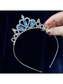 1pc Bridal Crown, Wedding Dress Headpiece, Birthday Girl Crown, Multi-Purpose Rhinestone Princess Hair Hoop Tiara, Wholesale - Crown - View 10