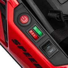 Aosom 24V 7.5 MPH Electric Go Kart With Adjustable Seat, Slow Start, Green