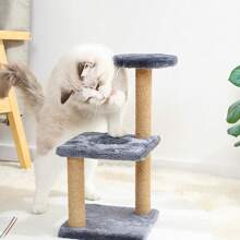 Arbol Trepador Rascador Para Gatos 3 Capasjuguete De Gato - Marrón - Ver 5