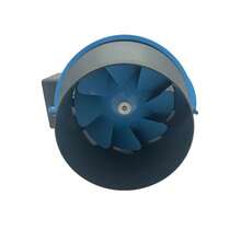 4 Inch Inline Duct Fan - Black - View 4