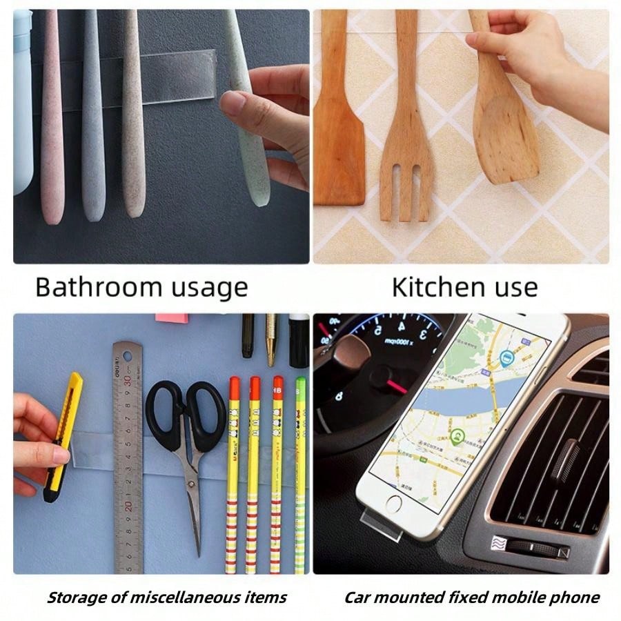 1 Roll Nano DoubleSided Tape 3m*3cm High Adhesive Traceless Hook Tape