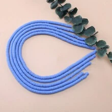 5股/組時尚軟黏土DIY珠子適合女士DIY首飾製作 - 藏蓝色 - 查看 47