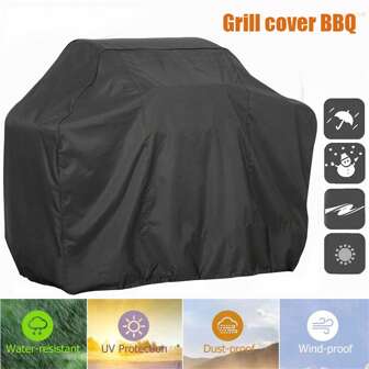 1 stuk Extra groot BBQ Omslag Waterbestendig Zwaar werk Tuin Buitenshuis Barbecue BBQ Grill Beschermer