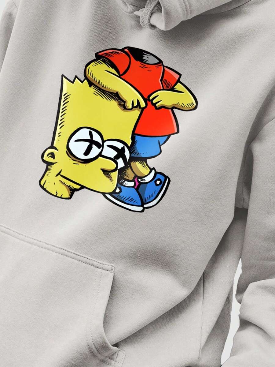 Men Hoodies - Xám - Xem 1