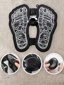 TAPETE PEGABLE PARA PIES,Masajeador eléctrico EMS para pies - Multicolor - Ver 4