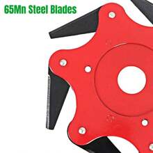 6-Blades Steel Trimmer Head Cutter,Garden Tools, Gardening Tools For Garden