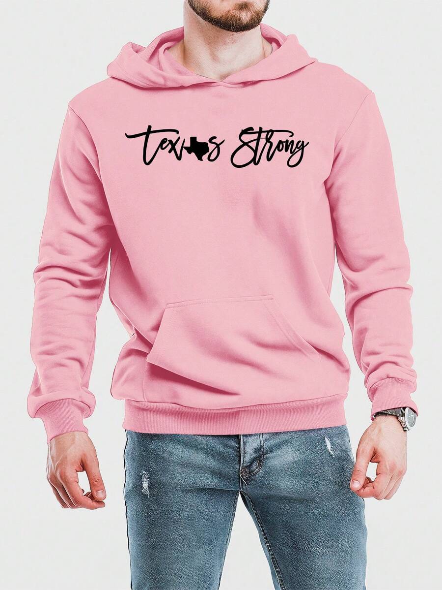 Men Hoodies - Hồng - Xem 1