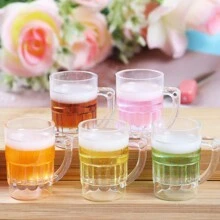 1 cái/2 cái/5 cái Mô phỏng Bia Cúp DIY Thu nhỏ Chai rượu Phụ kiện Điện thoại di động Loại vỏ Móc chìa khóa Cảnh quan vi mô Đồ trang trí Nguyên vật liệu Đối với Nhà búp bê Phòng bếp & Phòng ăn Trang trí - Nhiều màu - Xem 3