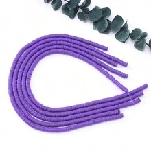 5股/組時尚軟黏土DIY珠子適合女士DIY首飾製作 - 藏蓝色 - 查看 43