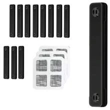 Magnetic For Fly Screen Window Clip,Fly Screen Installation Tool Magnets For Mosquitoe Screen,Insect Protection - Black - View 3