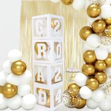 Letras y Números Decorativos - Blanco - Ver 3