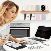 28 Pcs Budget Binder, Budget Binder With Zipper Envelopes, Cash Envelopes For Budgeting, Money Organizer Back To School,School Supplies