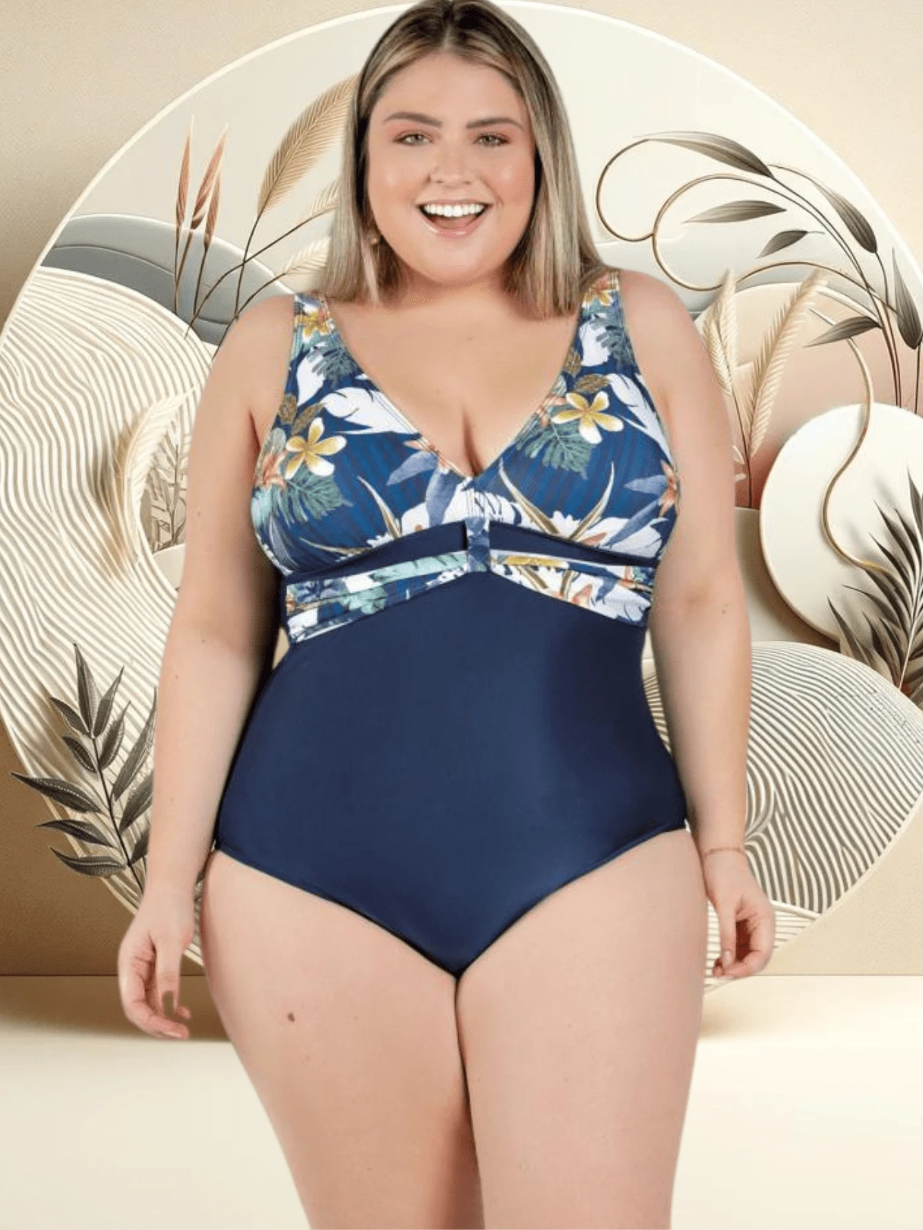 Women One-Pieces - Blue - View 1