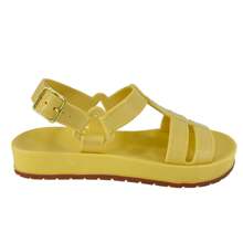 Kids Flat Sandals - Yellow - View 2