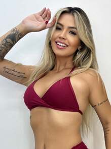 Women Bikini Tops - 彩色 - 查看 8