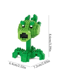 微粒积木玩具创意展示架礼品套装用于战斗室装饰 - 彩色 - 查看 18