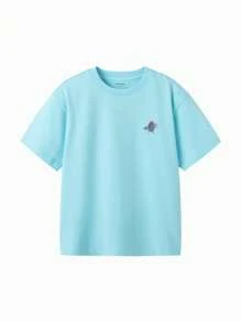 Balabala Camiseta para niños, camiseta de algodón de manga corta para niños, nueva colección, ropa de verano para niñas y niños, niños medianos a grandes