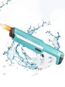 Pistola De Agua Eléctrica Nueva De 2024, Ideal Para Actividades Al Aire Libre En Verano, Natación, Eventos, Carnaval, Con Succion Automática E Iluminación Automática, Juguete Juvenil Automático De Pistola De Agua (inluye Set De Carga)