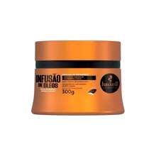 Kit Haskell Infusão De Óleos Máscara 300g +Óleo de Nutrição +Escova - Amarelo mostarda - Visão 3