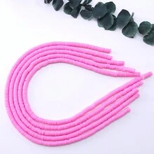 5股/組時尚軟黏土DIY珠子適合女士DIY首飾製作 - 藏蓝色 - 查看 40