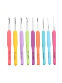 33 件钩针套装，针织工具配件 PU 包包（配件颜色随机） - 彩色 - 查看 5