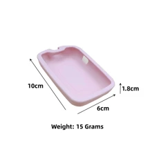 1入組10*6*1.8cm矽膠自由式libre保護外殼傳感器盒,糖尿病配件貼紙皮膚葡萄糖監測保護定制粘合dexcom G防水貼紙覆蓋套medtronic貼片包裝個性化設計乙烯基膠帶持有器帶保護貼花胰島素泵可定制的透明皮革定制套閃光柔軟您自己的印刷設計個性化設計電影高質量互換性可重複使用的創意時尚保護套耐用的裝飾套裝高性能預製獨特多功能輕巧吸睛通用創新時尚易於使用的時尚藝術透明啞光表面高分辨率粉亮互換性高級預算友好型綠色環保明亮的顏色花紋緊湊無縫負擔得起 - 粉色 - 查看 4