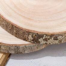 Runde Pappel Holzscheiben für Kindergarten Kunsthandwerk, Tischdekoration und Servieren von Lebensmitteln