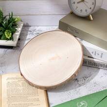 Runde Pappel Holzscheiben für Kindergarten Kunsthandwerk, Tischdekoration und Servieren von Lebensmitteln