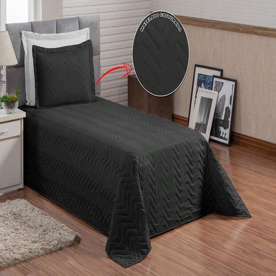 Quilt Sets - 黑色 - 查看 1