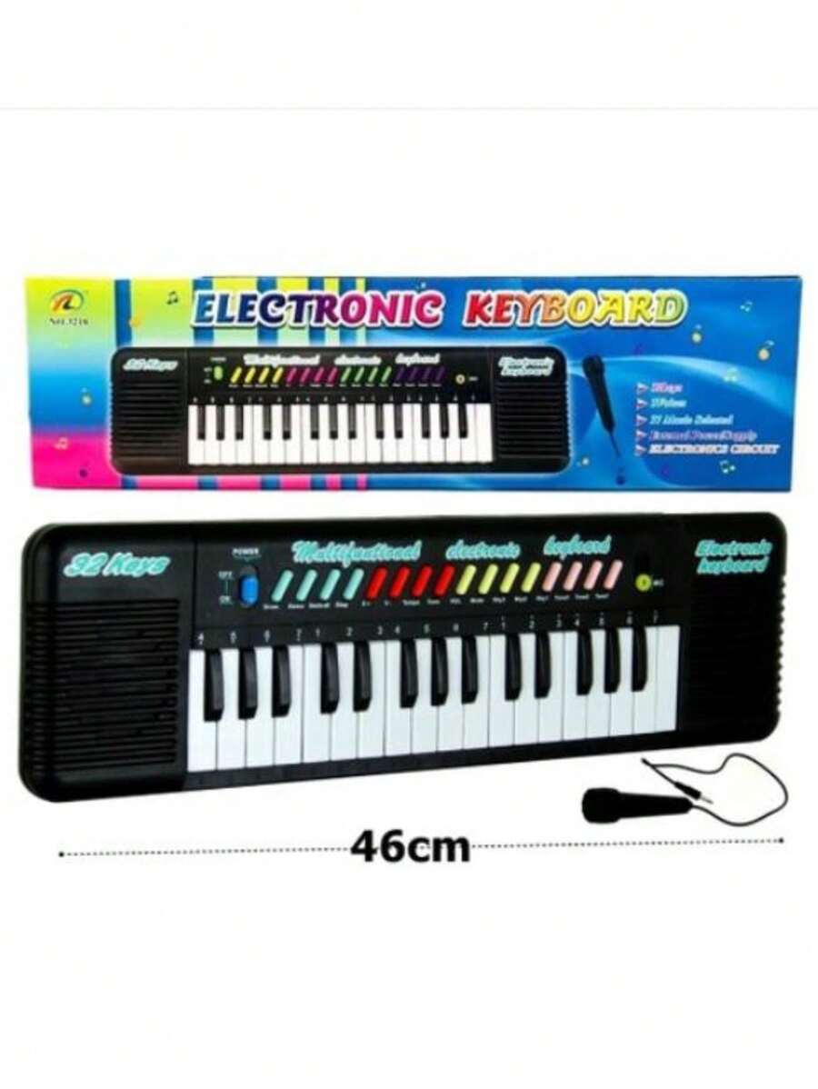 Kids Musical Instruments - Pianotoetsenbord met microfoon - Bekijken 1