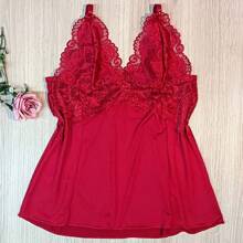 Women Nightgowns & Sleepshirts - 紅色 - 查看 3