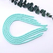 5股/組時尚軟黏土DIY珠子適合女士DIY首飾製作 - 藏蓝色 - 查看 45