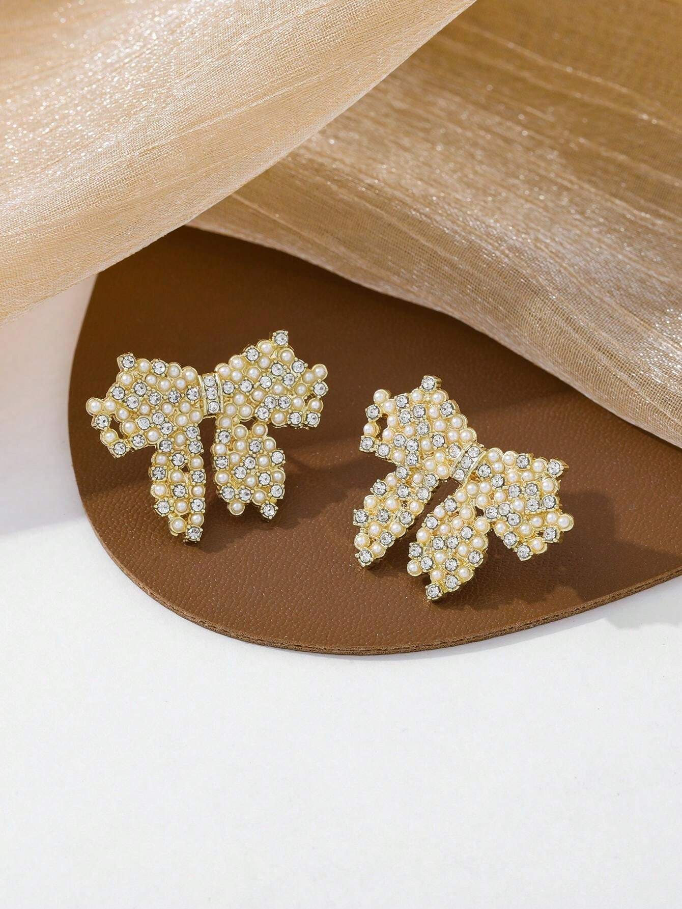 Boucles D'Oreilles Longues Pendantes Cristal & Pompons – Lot De 2 Paires (Or + Argent), Élégantes Et Brillantes