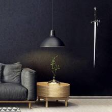 1 Packung Schwertständer Schwert Wandhaken Wandhalter Einzelschwert Vertikal Wandmontage Universelle Schwerthalterung Wandhalterung für Schwert Axt Schlüssel Messer Anime Schwert