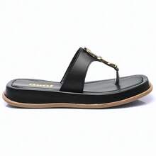 Women Platforms & Wedge Sandals - 黑色 - 查看 4