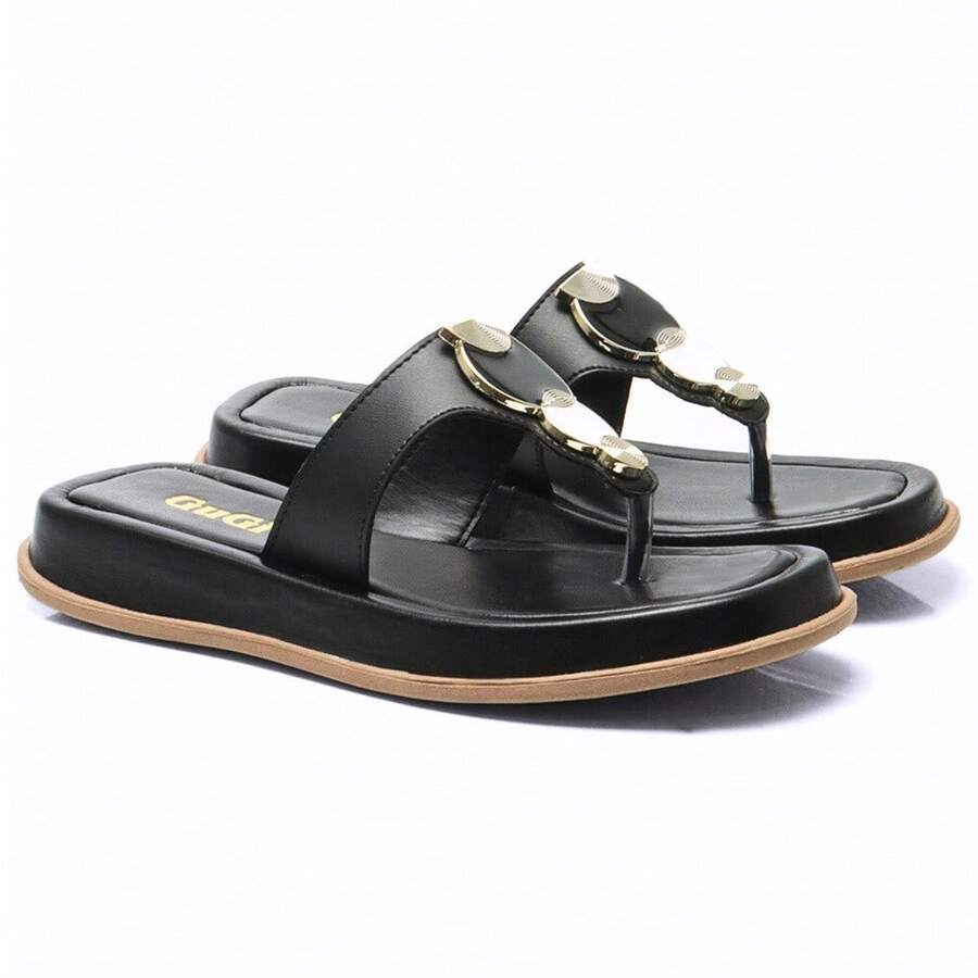 Women Platforms & Wedge Sandals - 黑色 - 查看 1